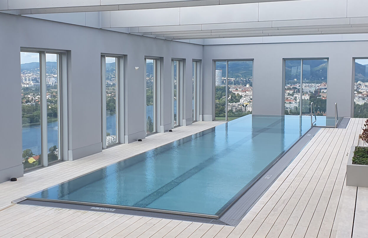 VIENNA TWENTYTWO LIVING - Rooftoß_Pool